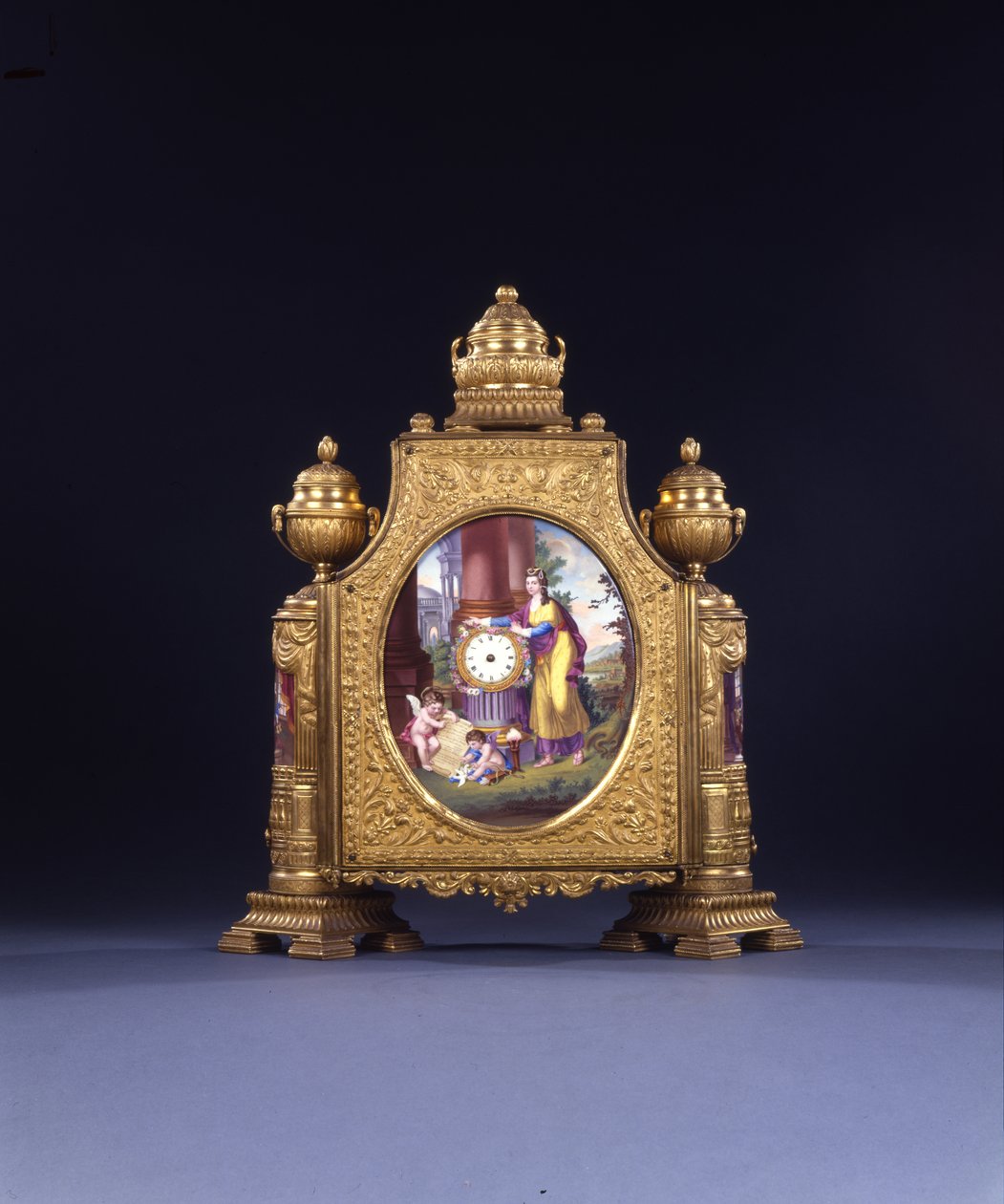 George III kaminklocka av William Hopkins Craft