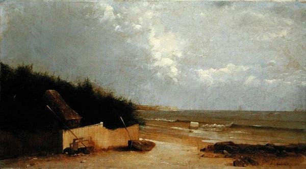Tidig morgon, Long Island av William Huston