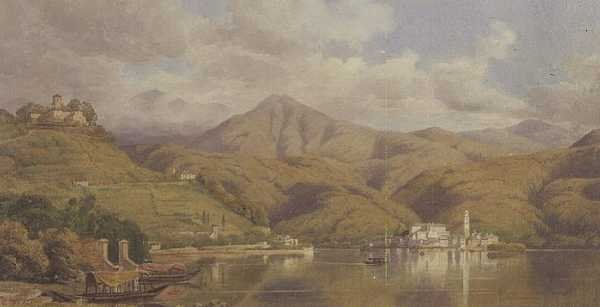 sjön Orta av William J. Ferguson