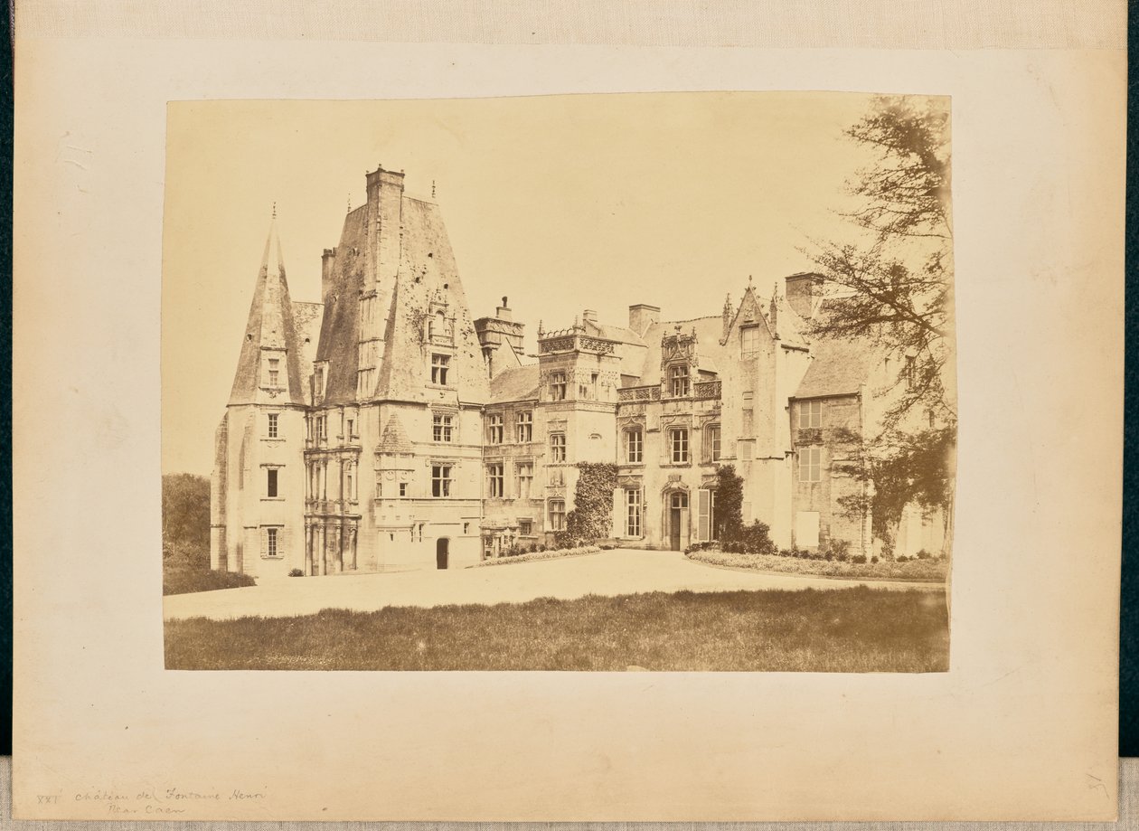 Château de Fontaine-Henri, nära Caen av William J. Stillman
