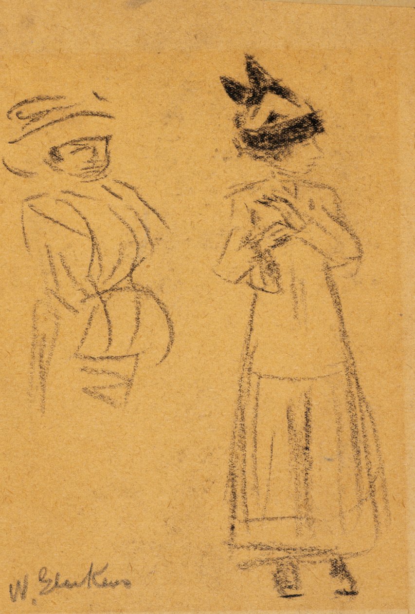 Två kvinnor av William James Glackens