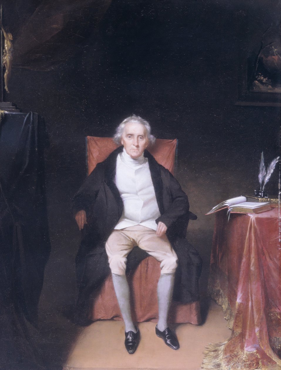 Charles Carroll från Carrollton, ca. 1830. av William James Hubard