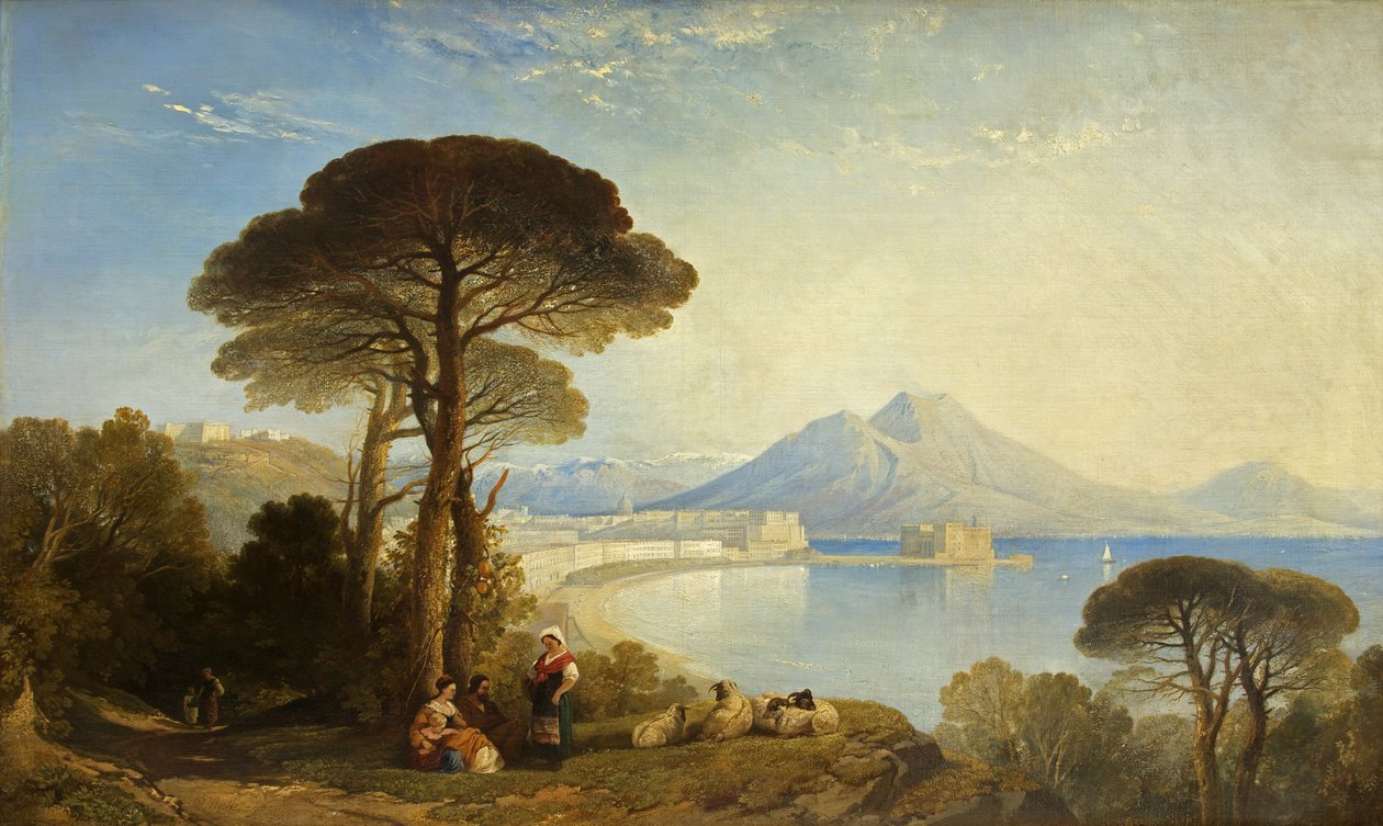 Neapelbukten av William James Muller