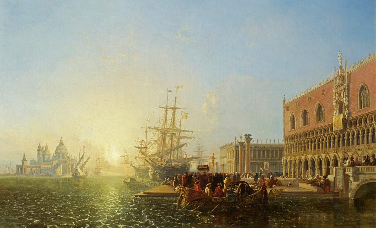 Dogepalatset, Venedig av William James Muller