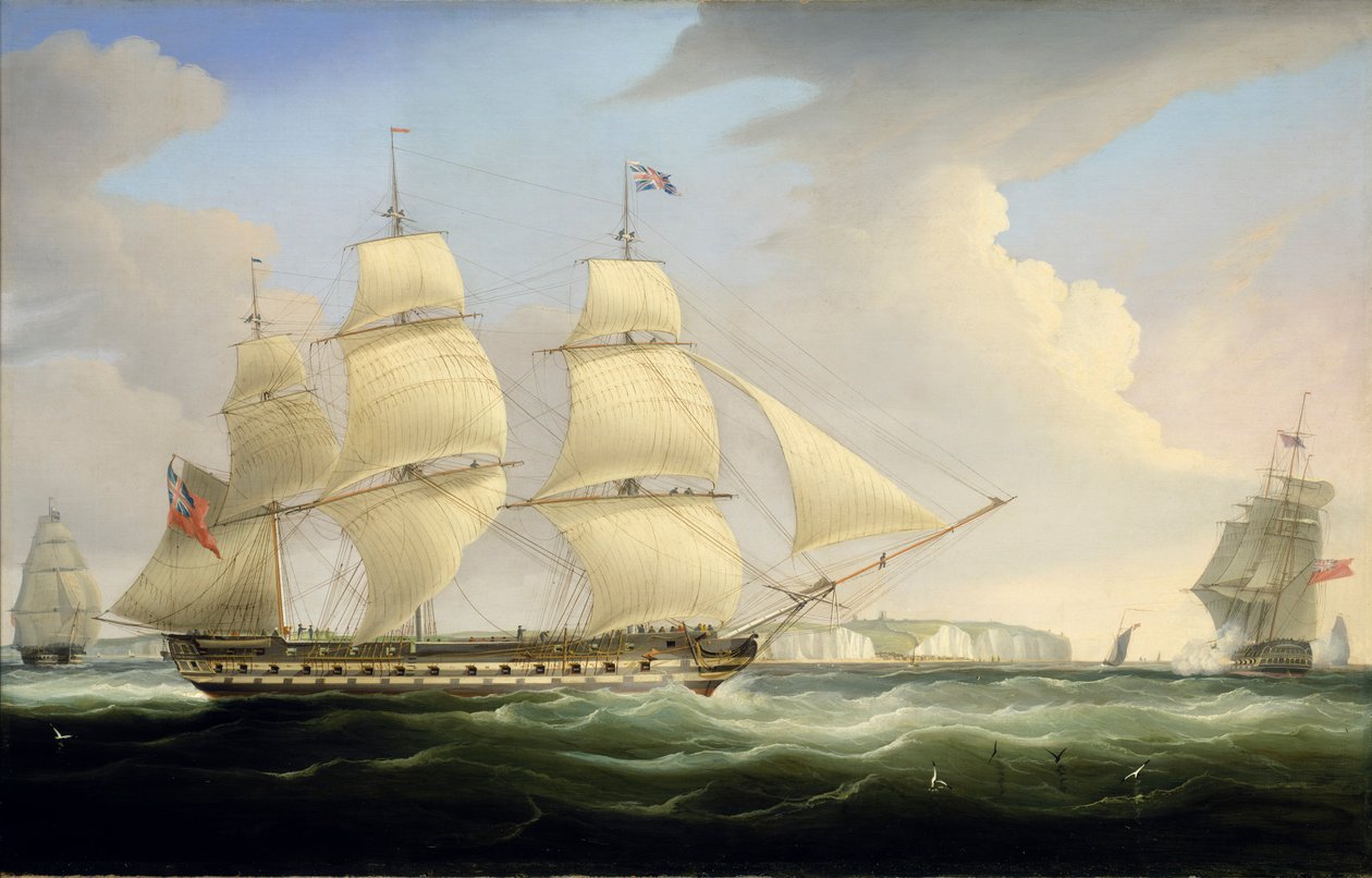 The East Indiaman "Atlas av William John Huggins
