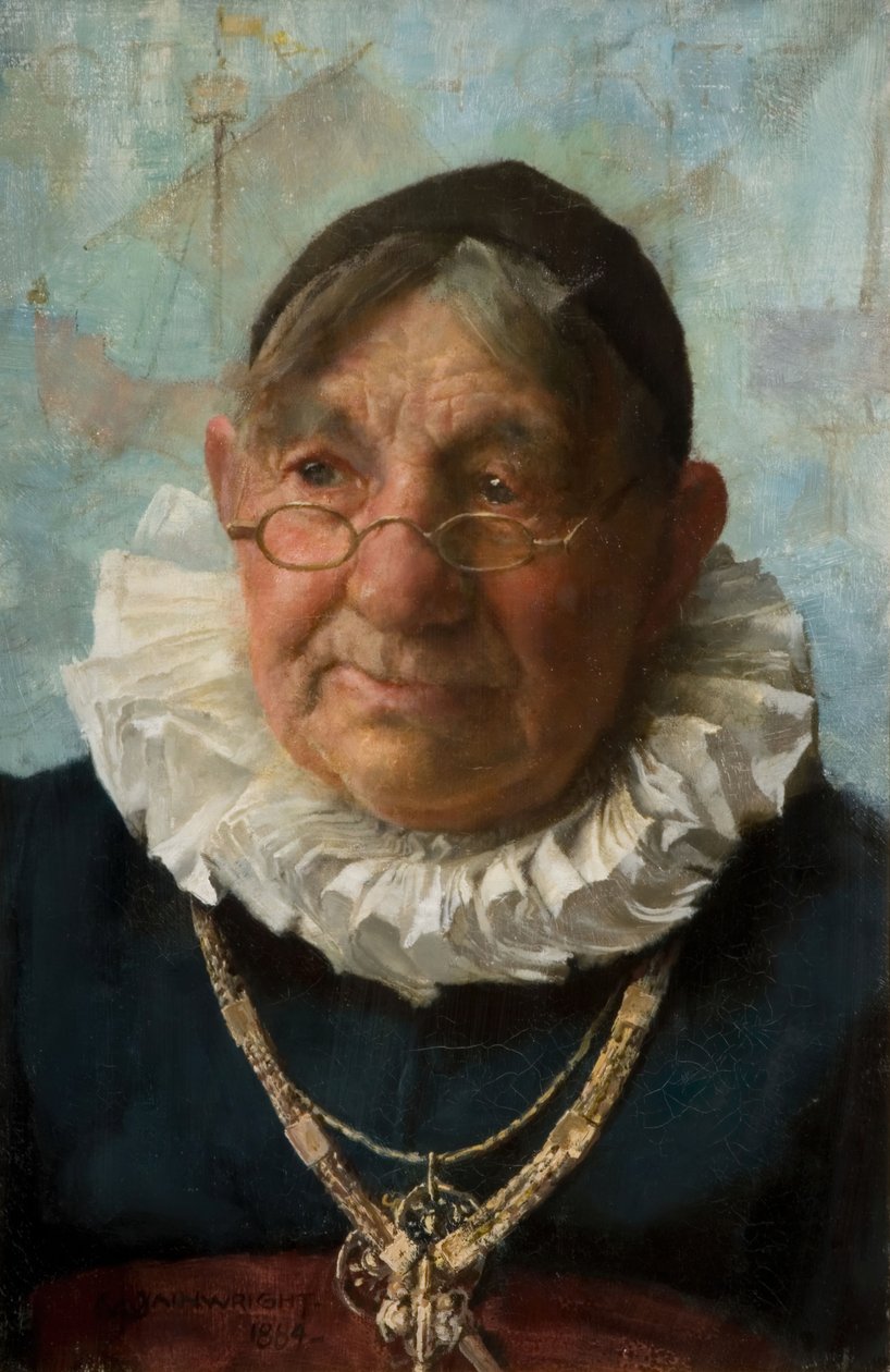 Den gamle borgmästaren, 1884. av William John Wainwright