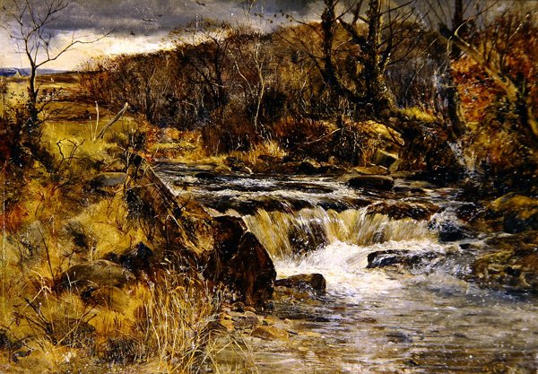 Öringström i Wales av William Joseph J.C. Bond