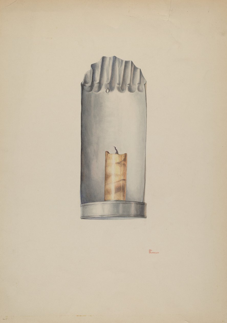 Ljushållare, c. 1940. av William Kieckhofel