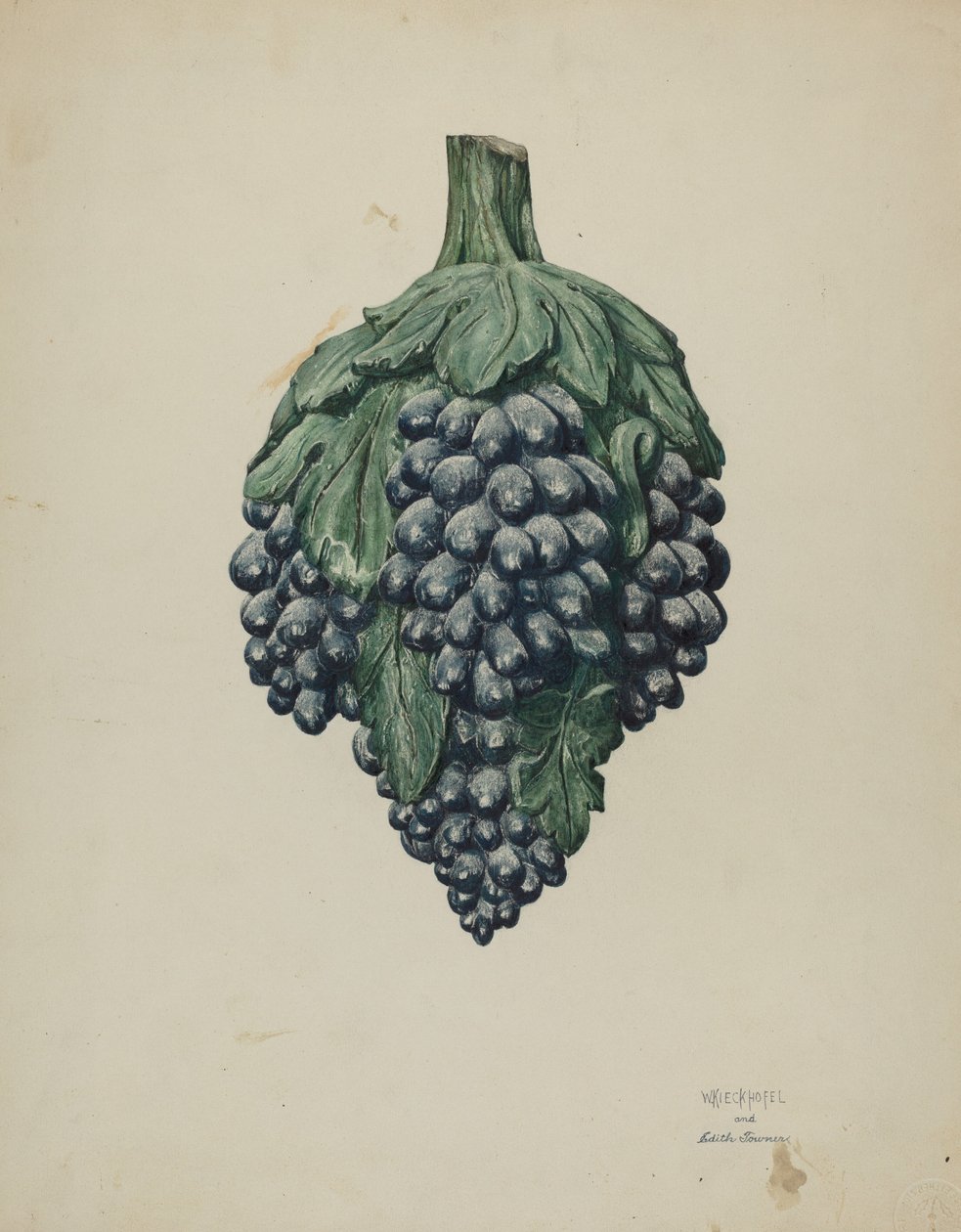 Wine Shop Emblem, ca. 1940. av William Kieckhofel
