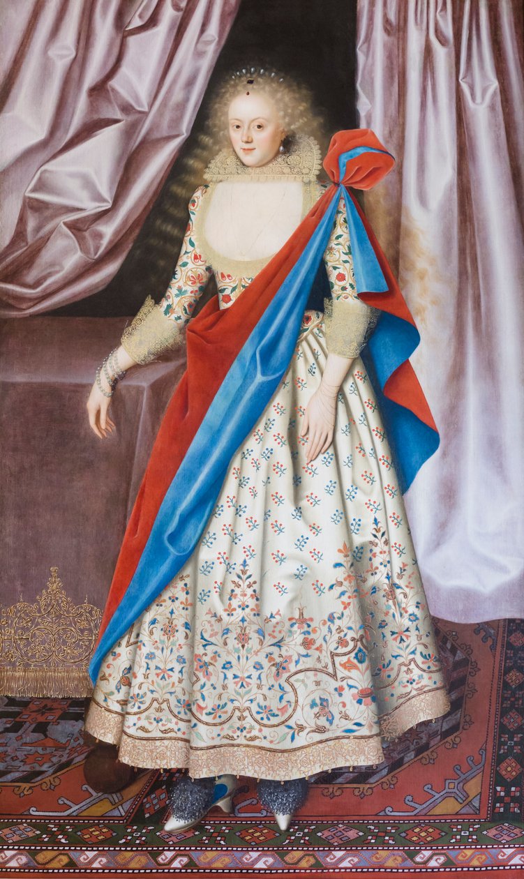 Lady Isabella Rich, cirka 1615 (målning) av William Larkin