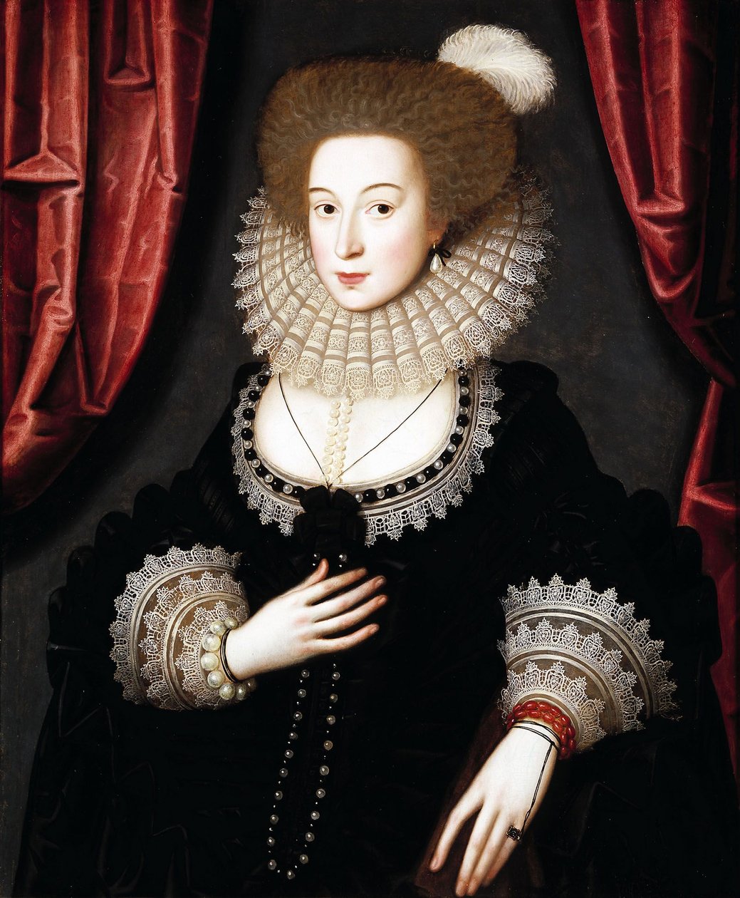 Porträtt av Mary Radclyffe av William Larkin