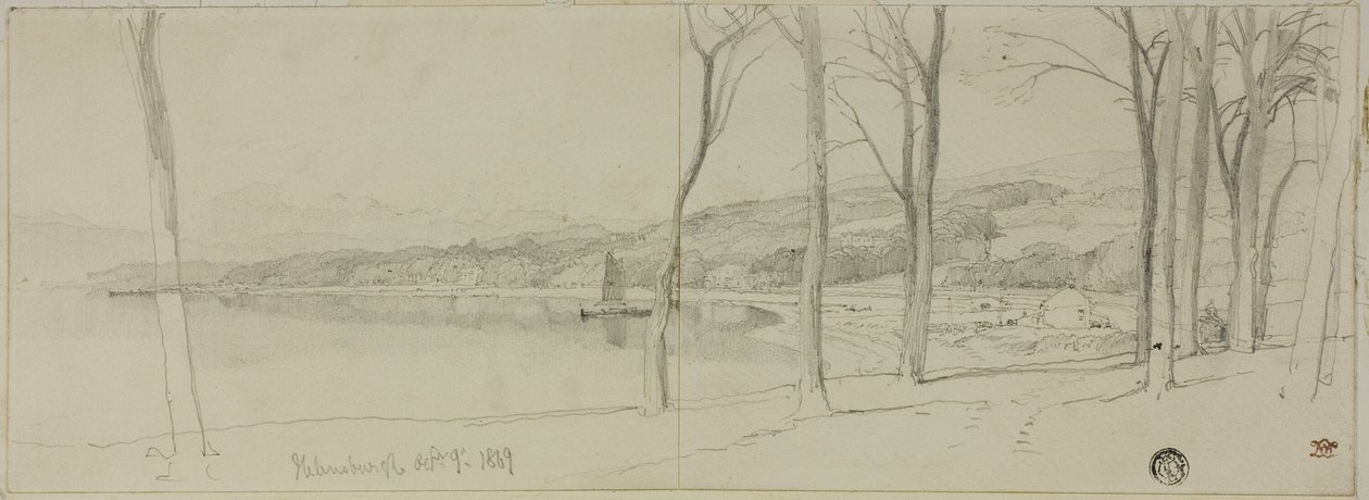 Helensburgh, Skottland av William Leighton Leitch