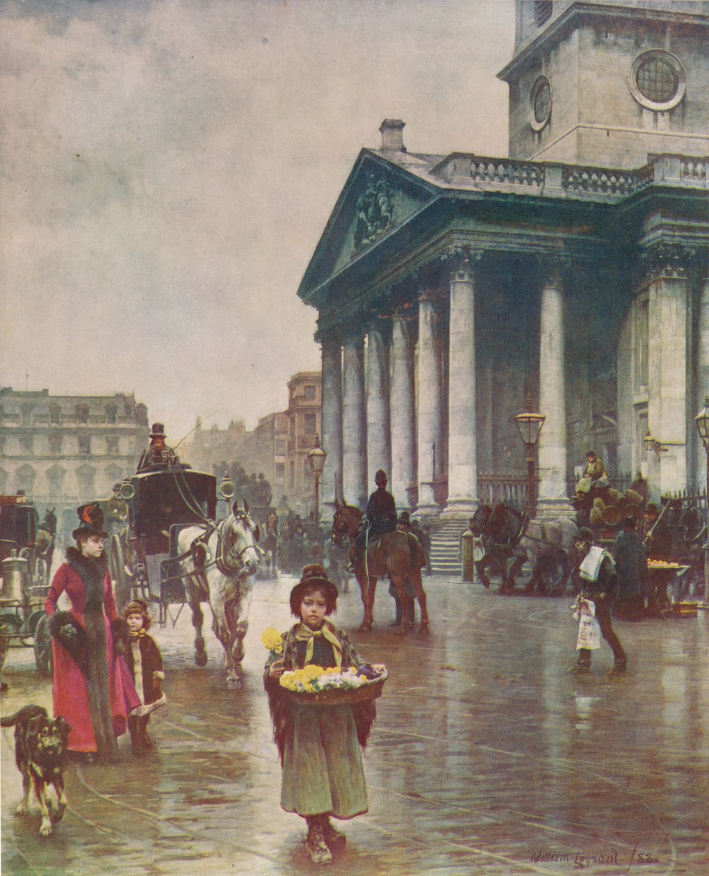 St Martins-in-the-Fields, 1888, c1915 av William Logsdail