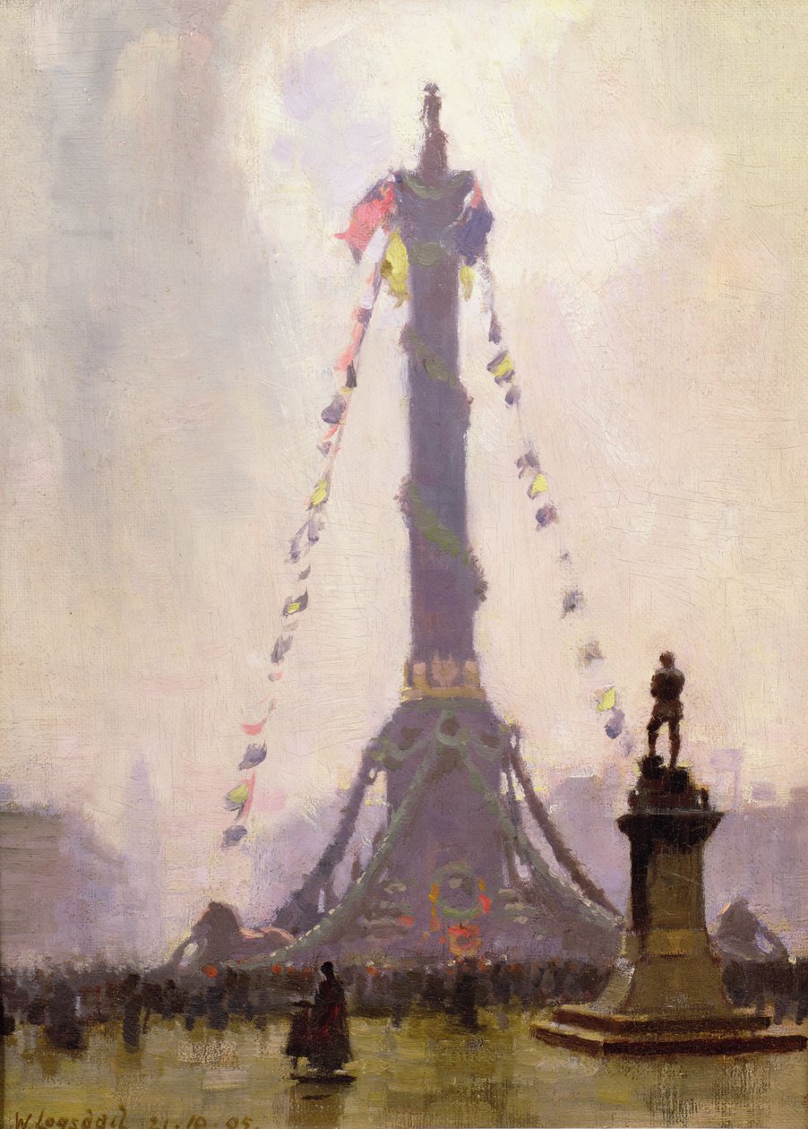 Trafalgar Day av William Logsdail