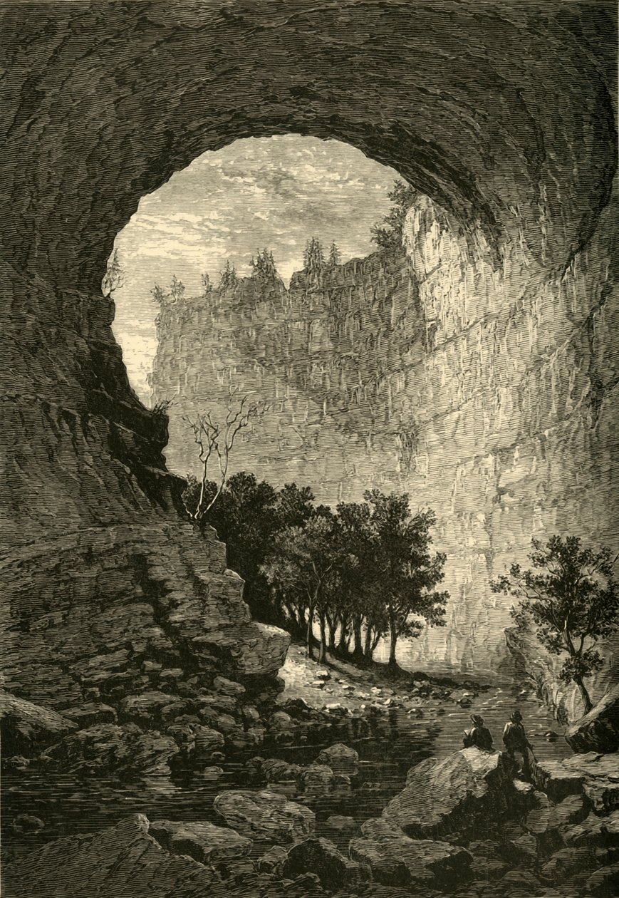 "Naturlig tunnel", 1872. av William Ludwell Sheppard