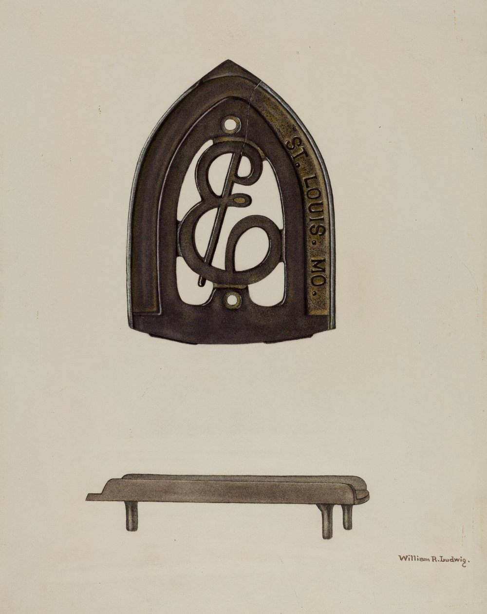 Underlägg, c. 1939. av William Ludwig