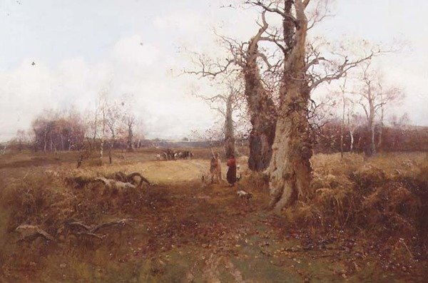 Höstlandskap av William Manners
