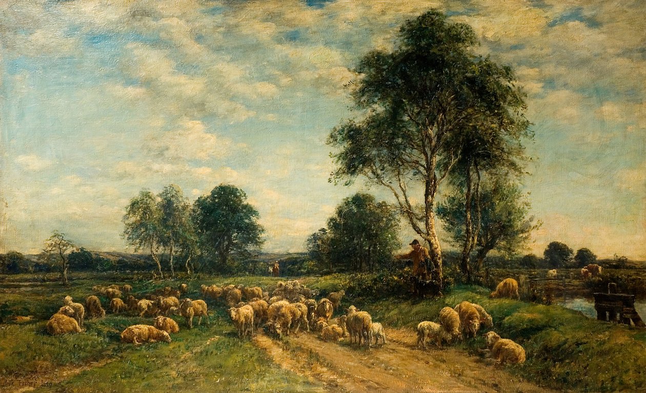 The Halt, 1880. av William Mark Fisher