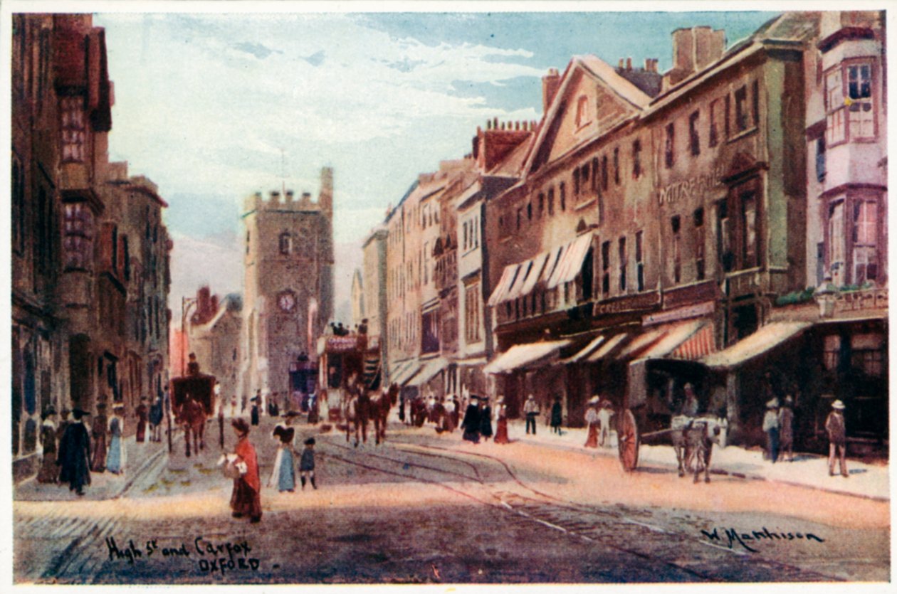 High Street, Carfax slutet av William Matthison