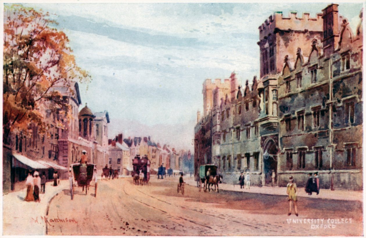 High Street, Oxford av William Matthison