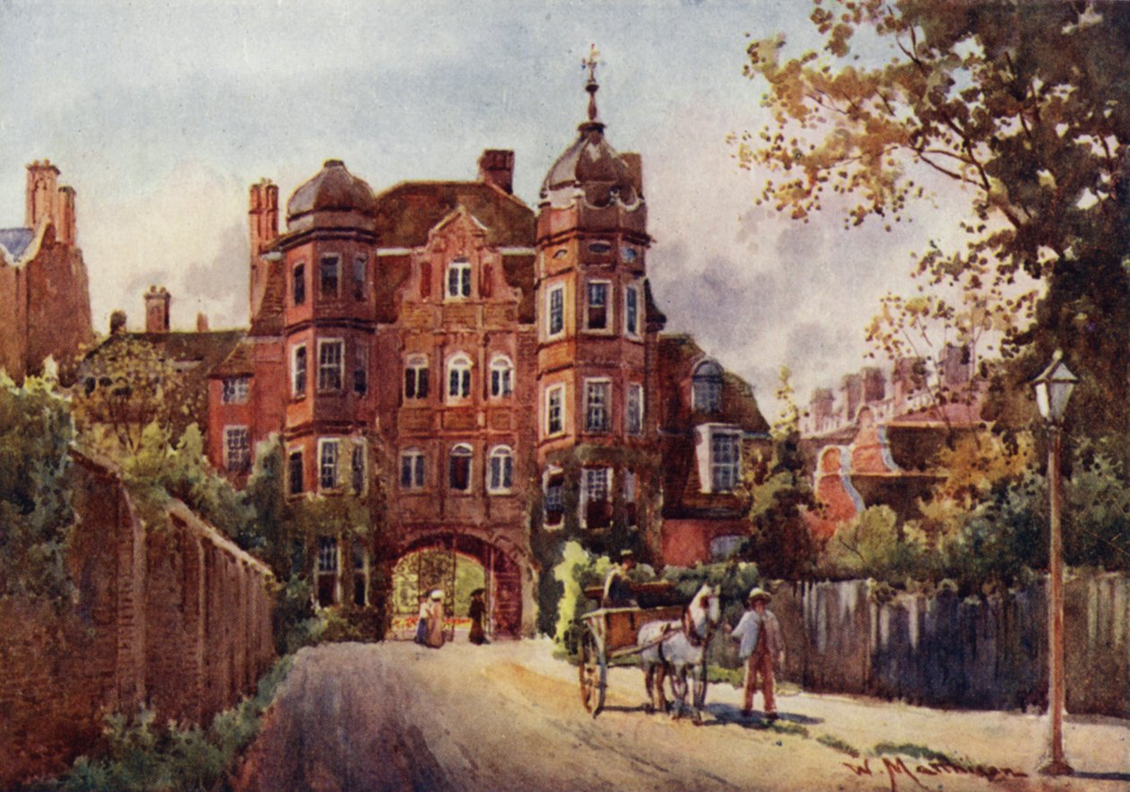 Newnham College, Gateway av William Matthison