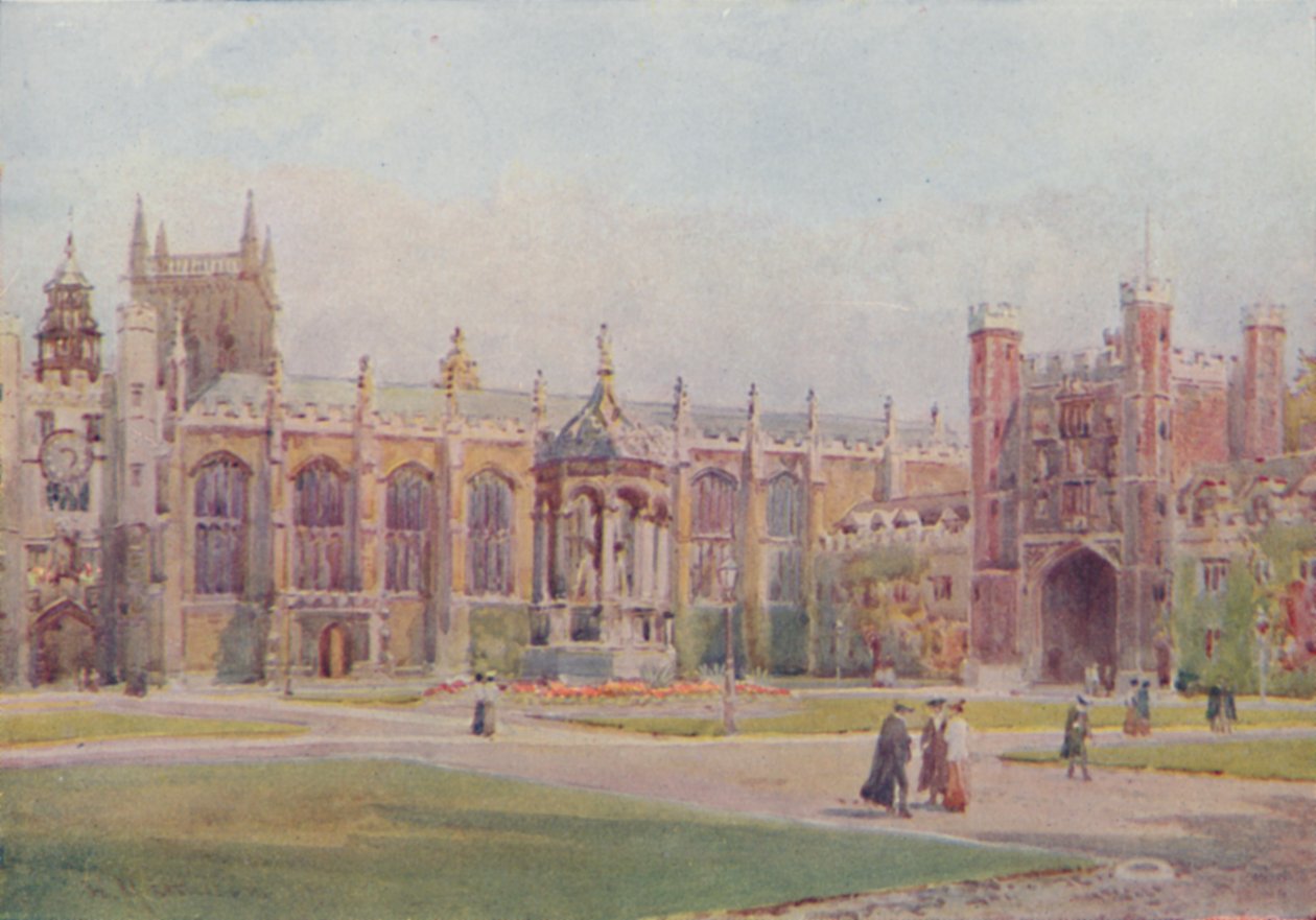 Trinity College, Cambridge, 1910 av William Matthison