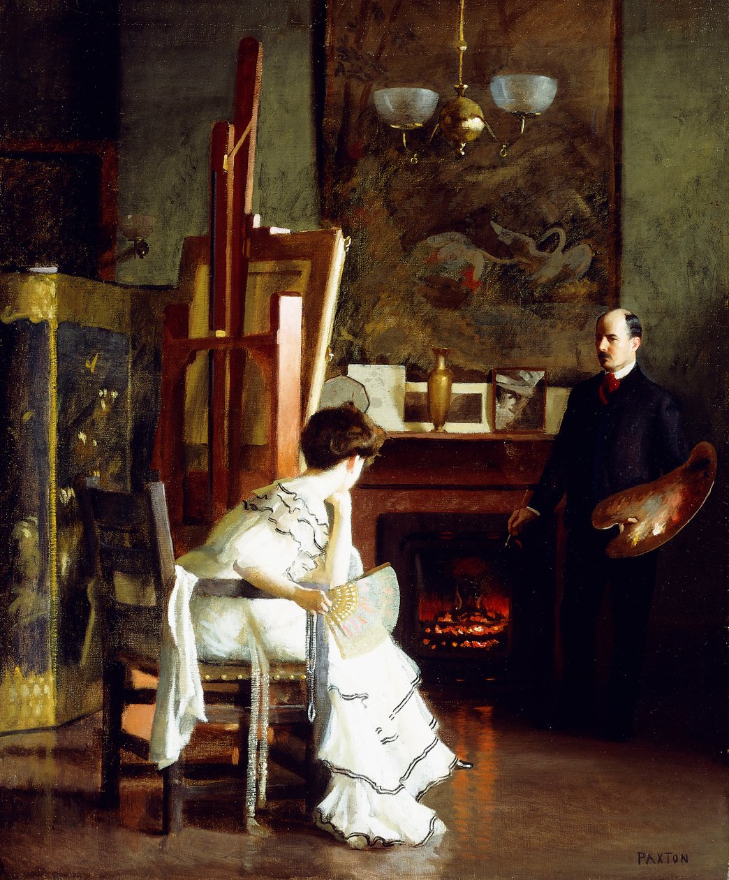 I studion av William McGregor Paxton