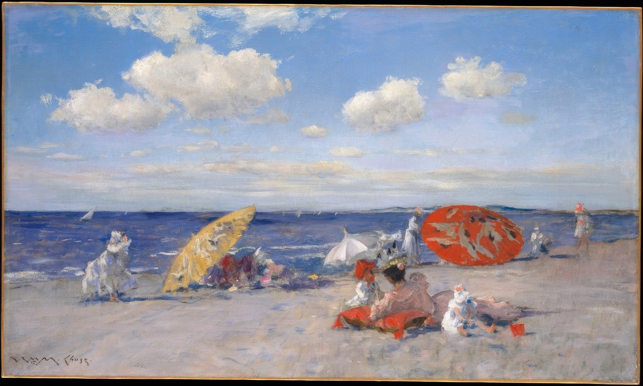 Am Meer av William Merritt Chase