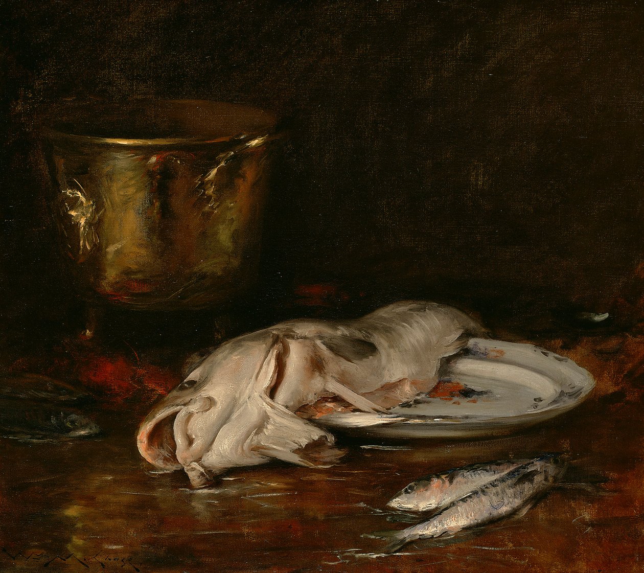 En engelsk torsk, 1904 av William Merritt Chase