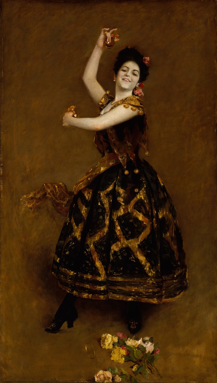 Carmencita, 1890. av William Merritt Chase