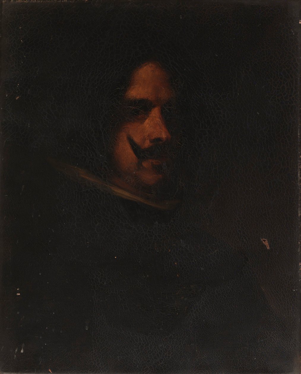 Huvud av en man av William Merritt Chase