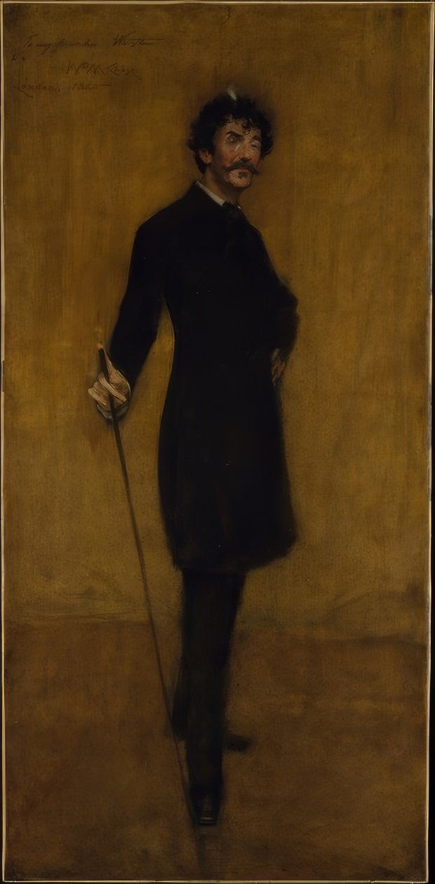 James Abbott McNeill Whistler av William Merritt Chase