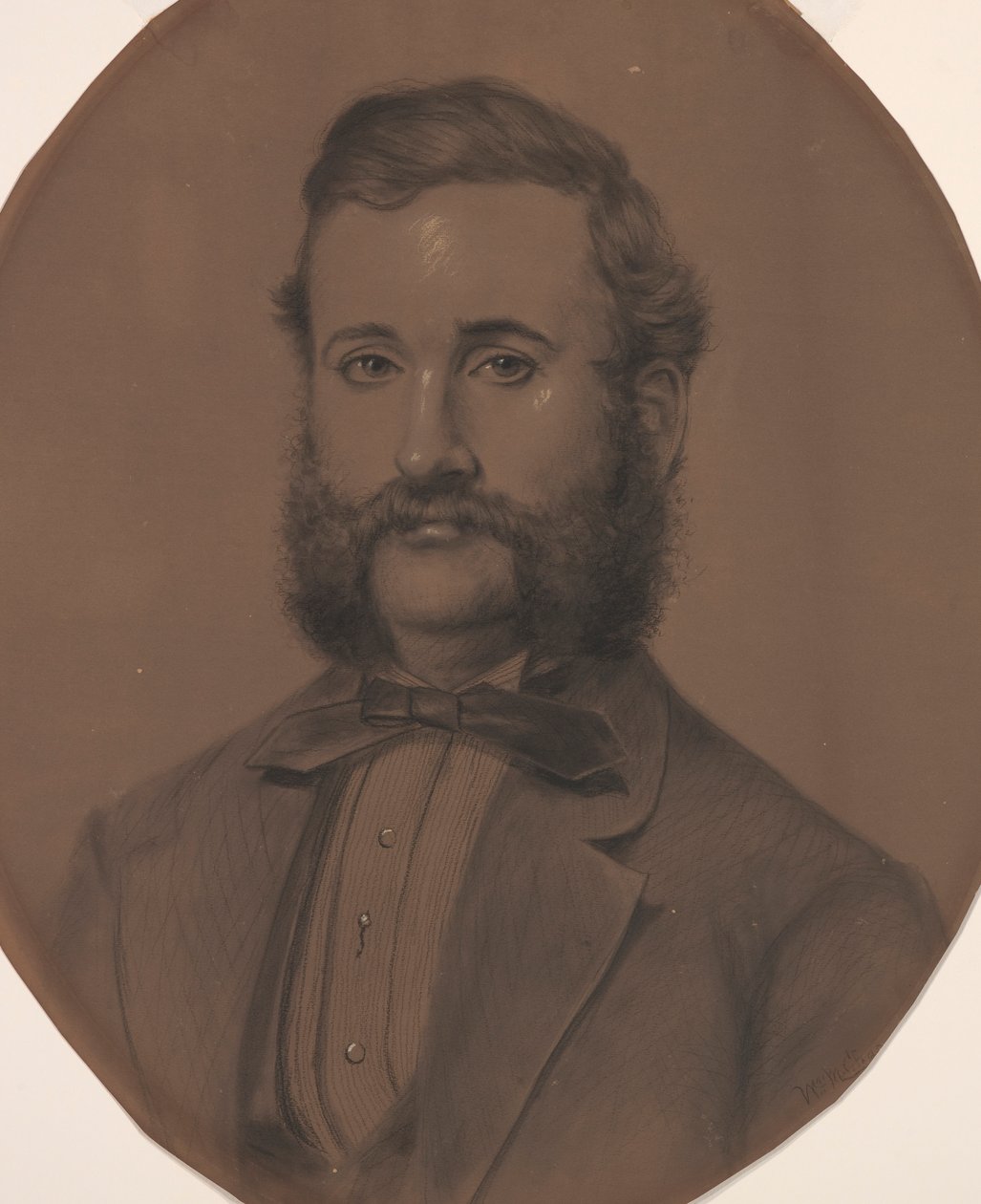 Porträtt av kapten Wallace Foster av William Merritt Chase