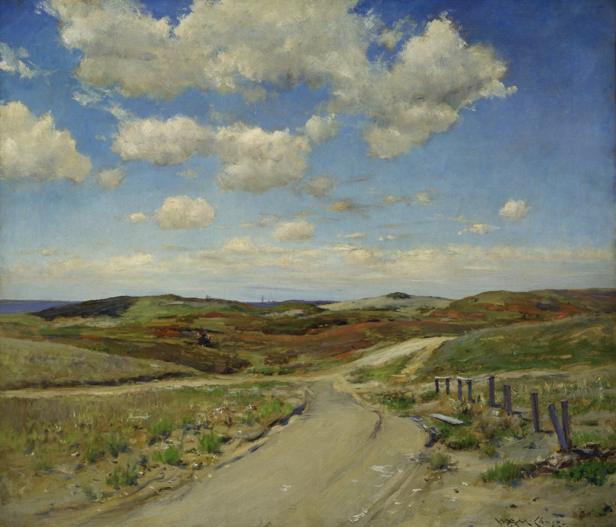 Shinnecock Hills, ca. 1895. av William Merritt Chase