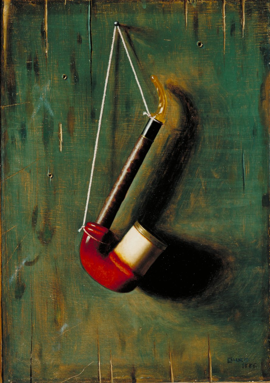 Meerskumsrör, 1886 av William Michael Harnett