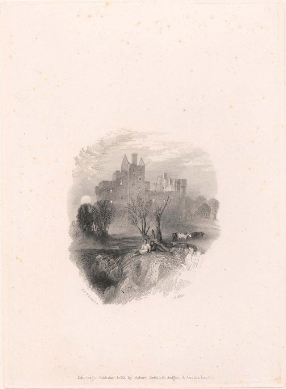 Craigmillar slott av William Miller