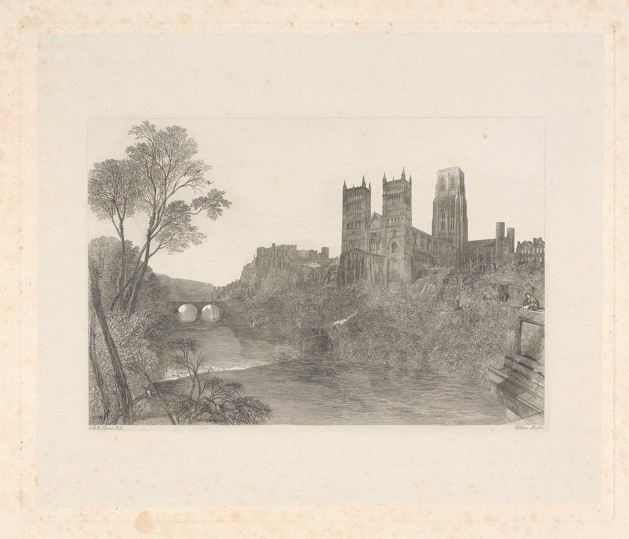 Durhams katedral av William Miller