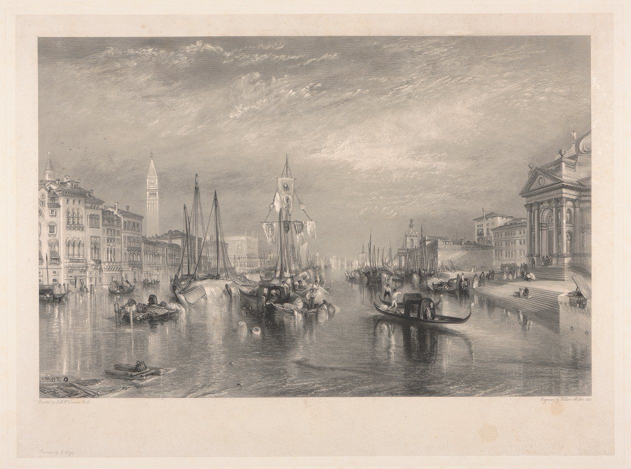 Canal Grande, Venedig av William Miller