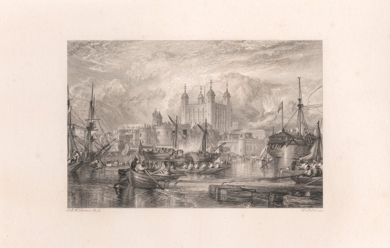 Towern i London av William Miller