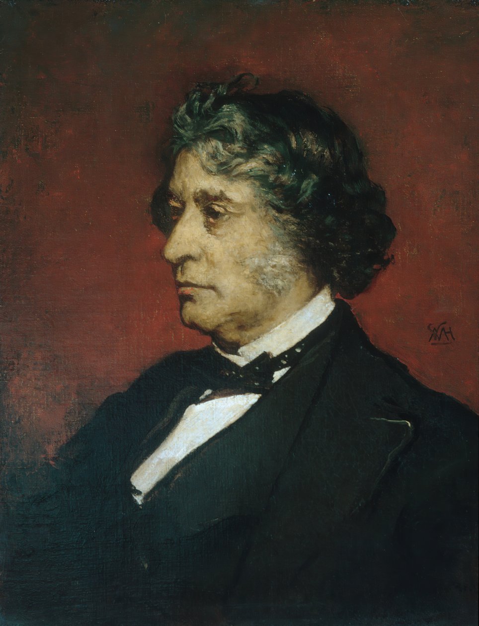 Charles Sumner, 1875. av William Morris Hunt