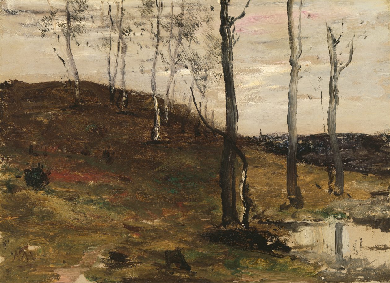 Hillside with Trees, 187278. av William Morris Hunt