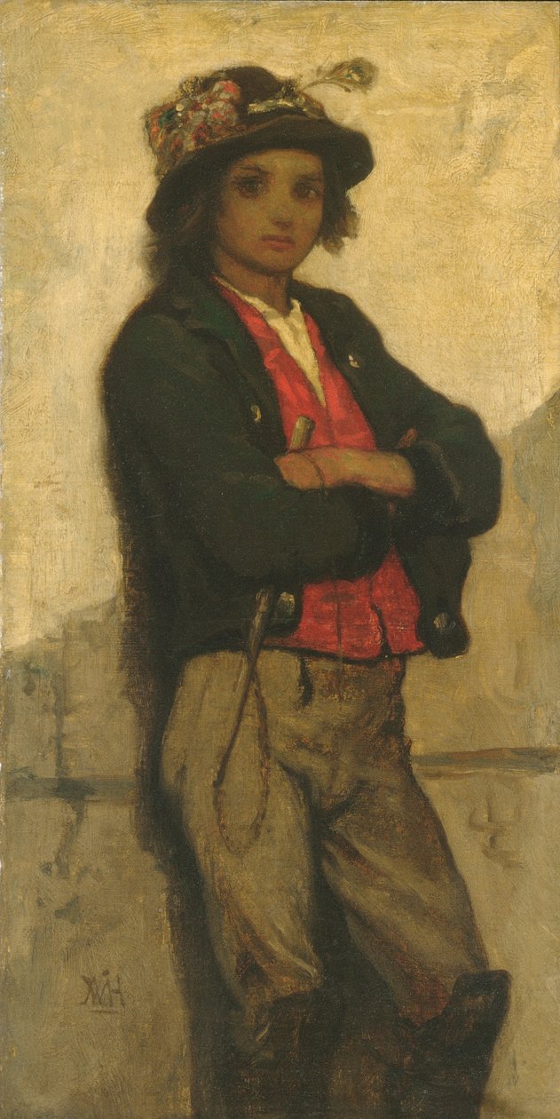 Italiensk pojke av William Morris Hunt