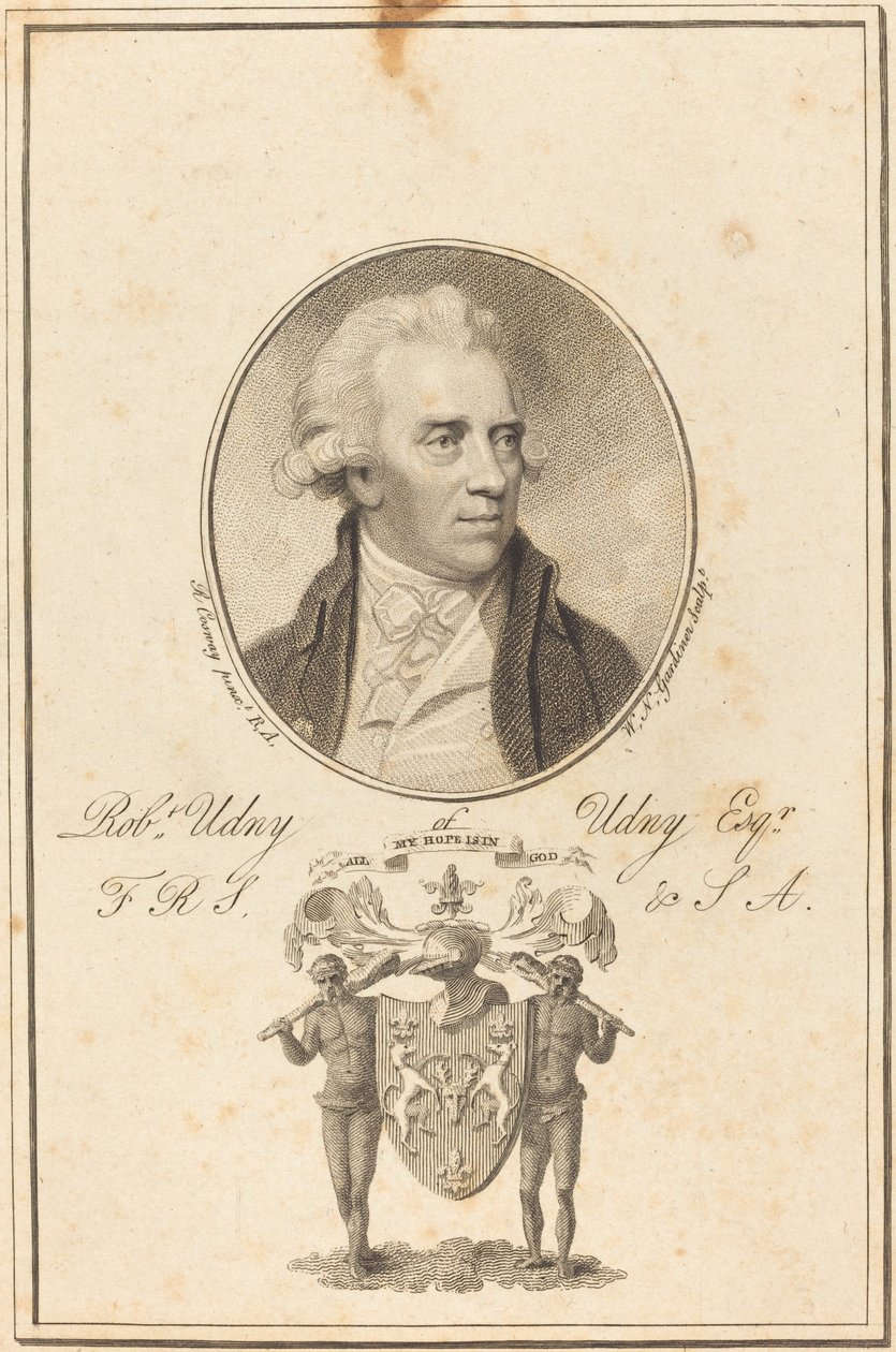 Robert Undy av William Nelson Gardiner after Richard Cosway