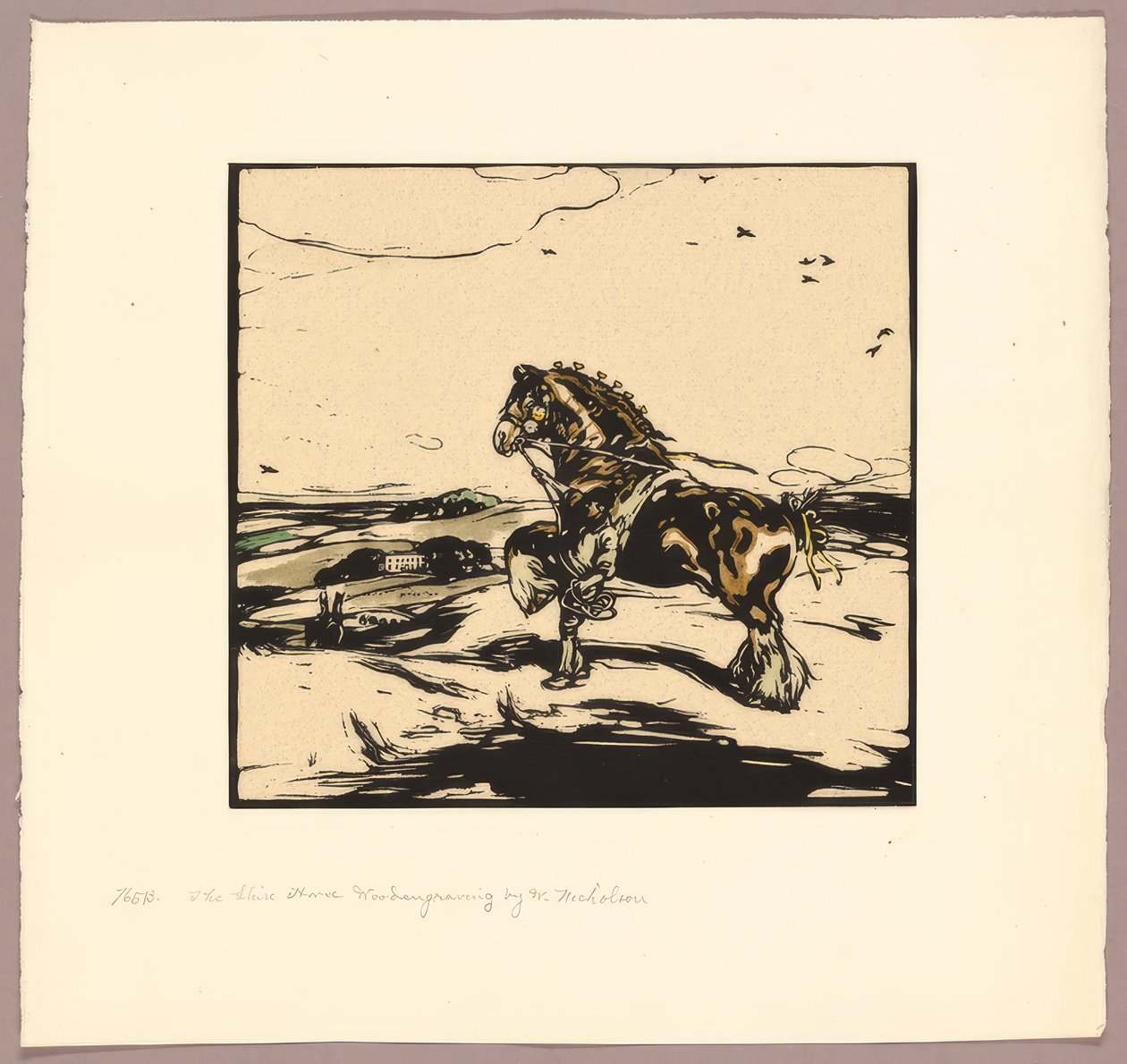 Shirehästen av William Nicholson