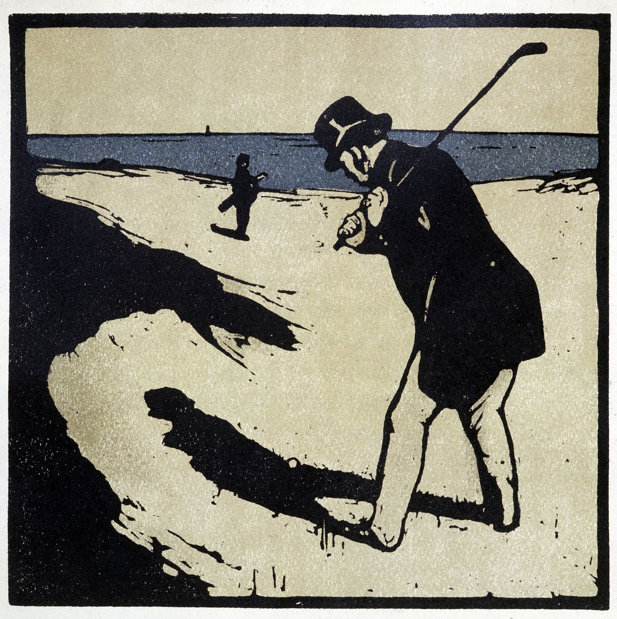 Golfspelare av William Nicholson