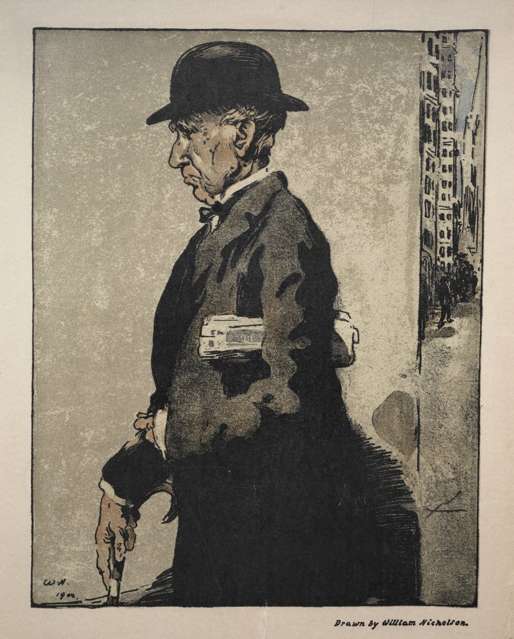 Russell Sage av William Nicholson