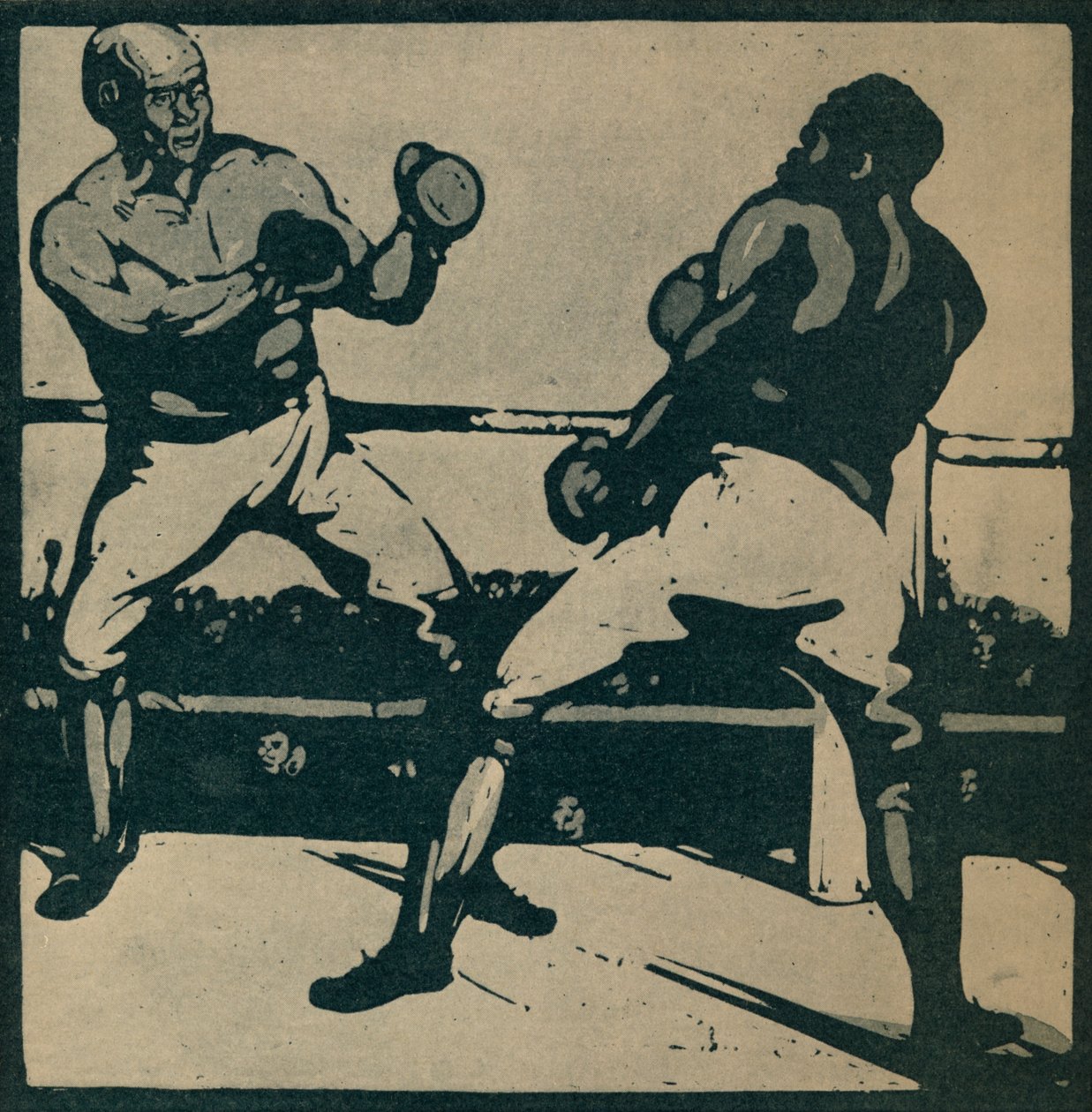 Boxarna, 1898, 1935. av William Nicholson