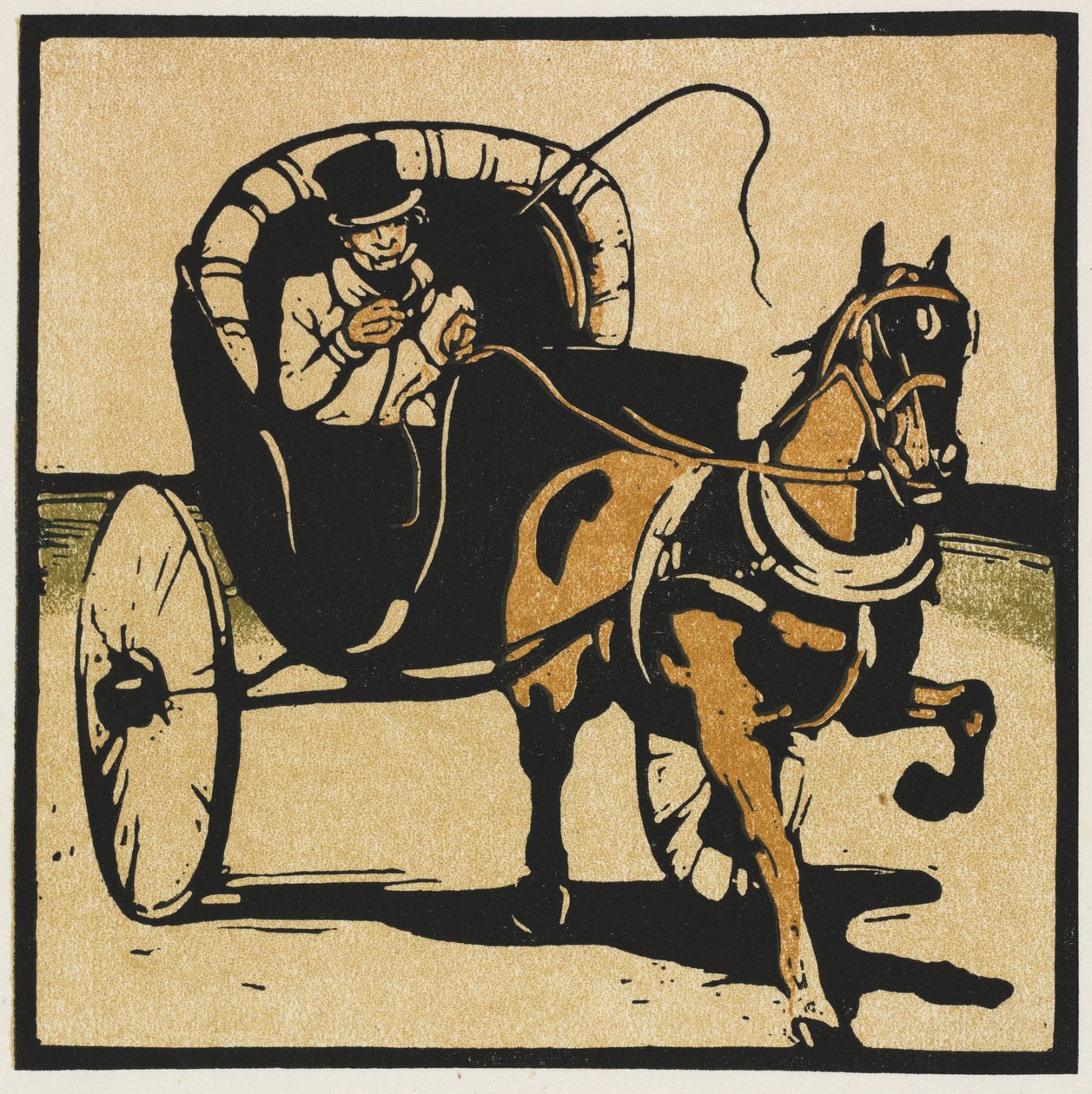 Cabriolet av William Nicholson