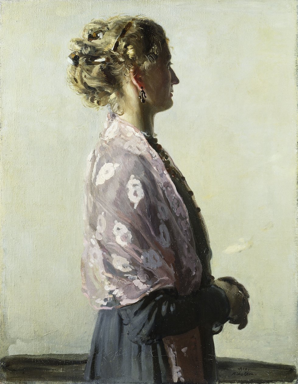 Damen i svart av William Nicholson