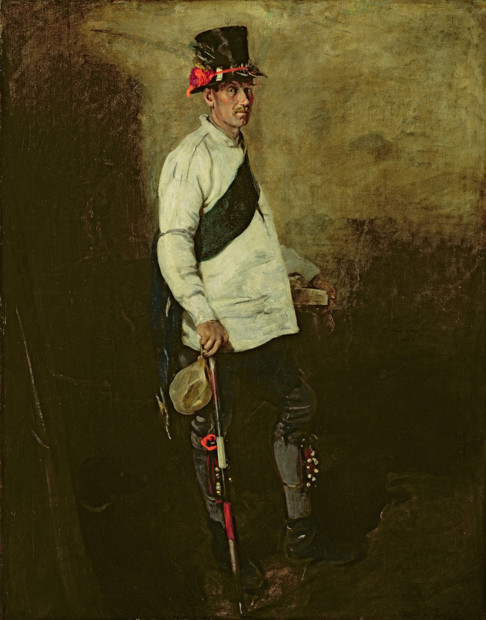 The Morris Dancer (olja på duk) av William Nicholson
